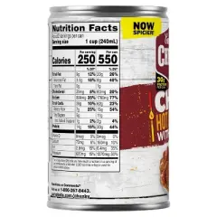 Campbell's Chunky Hot & Spicy Beef & Bean Firehouse Chili - 19oz