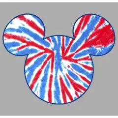 Boy's Disney Mickey and Friends Americana Tie Dye T-Shirt