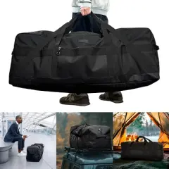 Heavy Duty Extra Large Duffle with Upgrade Zipper, Durable & Water Resistant.