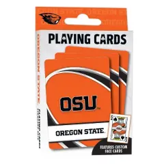 MasterPieces Officially Licensed NCAA Oregon State Beavers Playing Cards - 54 Card Deck for Adults