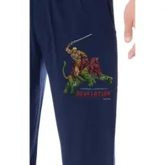 Masters of the Universe: Revelation Mens' He-Man Sleep Pajama Pants Blue