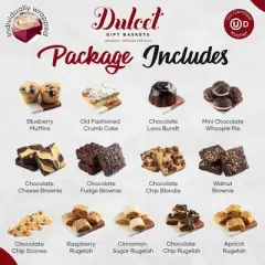 Dulcet Gift Baskets Thank You & Appreciation Gift Baskets, Gourmet Food Gift Baskets for Coworker, Client, Father, Husband, Friend, Neighbor & Mens