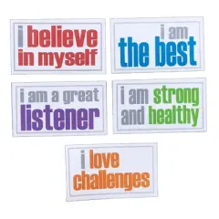 Inspired Minds Positivity Magnets, 5 Per Pack, 2 Packs
