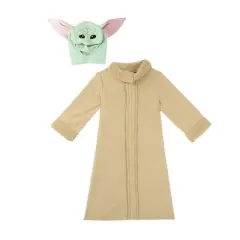 Star Wars: the Mandalorian the Child Toddler Grogu Halloween Costume Robe with Headpiece