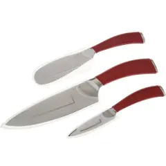 Valerie Bertinelli 3-Piece Kitchen Utility Cutlery Set Model K47184