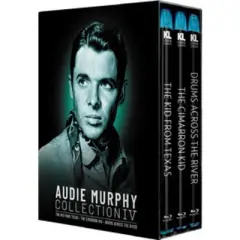 Audie Murphy Collection IV (The Kid from Texas / The Cimarron Kid / Drums Across the River( (Blu-ray)