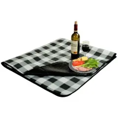 Picnic At Ascot Outdoor Picnic Blanket with Water Resistant Backing. 60" x 80"