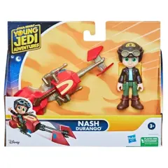 Star Wars Young Jedi Adventures Nash Durango and Speeder Bike Vehicle Set