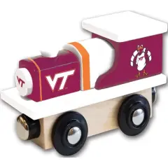 MasterPieces Officially Licensed NCAA Virginia Tech Hokies Wooden Toy Train Engine For Kids