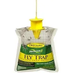 RESCUE! FTD Non-Toxic Disposable Fly Trap TYHH (Pack of 6)