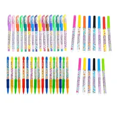 Sugar Rush 48pk Assorted Set Pens Multicolored: Scented Fine Point Gel Pens for Art & Stationery