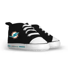 Baby Fanatic Pre-Walkers High-Top Unisex Baby Shoes -  NFL Miami Dolphins