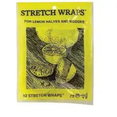Harold Import Regency Stretch Wraps Yellow Mesh Lemon Bags 1 pk - 12 pcs