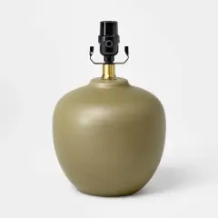 Ceramic Lamp Base Green - Threshold&trade; designed with Studio McGee