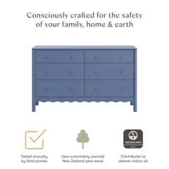 Babyletto Swell 6-Drawer Assembled Dresser