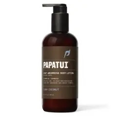 Papatui Papatui Men's Body Lotion Fast Absorbing - Lush Coconut - Non-Greasy Formula - Paraben-Free - 11.5oz