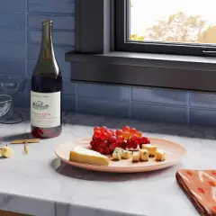 10" Stoneware New Modern Coupe Oval Serving Platter Rose - Threshold&trade;