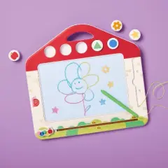 Magnetic Drawing Board - Gigglescape&trade;: Preschool Creativity & Fine Motor Skills, Ages 2+