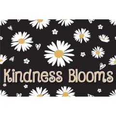 Ashley Productions&reg; The Original Fun Mat&trade;, Welcome Mat, 15.5" x 23.5", Kindness Daisies Welcome