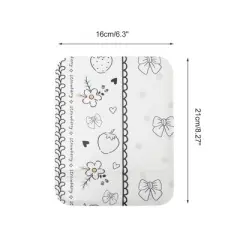 Unique Bargains Women Convenient Makeup Mirror for Travel Black 1 Pc