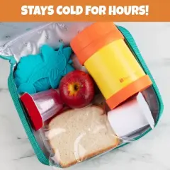 Bentology 3-Pack Unicorn, Narwhal, Corgi Themed Hard Ice Packs, BPA Free, Reusable, Easy to Wash, Fits in Lunch Boxes