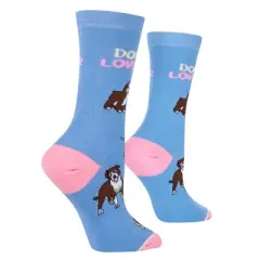 Cool Socks, Dog Lover, Funny Novelty Socks, Adult, Medium
