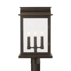 Capital Lighting Bolton 3 - Light Post Light in  Oiled Bronze