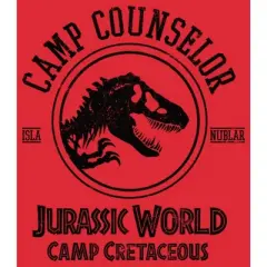 Men's Jurassic World: Camp Cretaceous Camp Counselor Logo T-Shirt