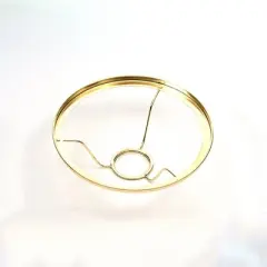 Aladdin Brass Plated 10" Under Burner Shade Ring for Glass Shades