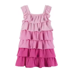 Andy & Evan  Toddler  Pink Tiered Dress..