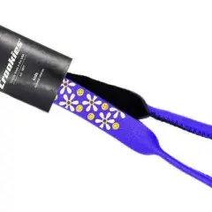 Croakies Kids' Glasses Strap, Daisy|Made in USA|Water Resistant - High quality neoprene|Colorfast & washable|13 inches long x 3/4 inch wide