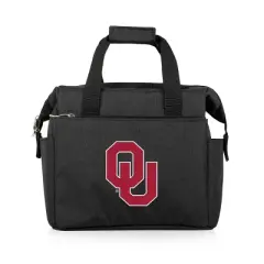 NCAA Oklahoma Sooners On The Go Lunch Cooler - Black