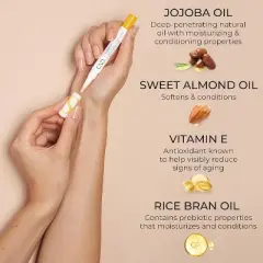 CND Solar Oil Nail Essential Pen | Cuticle Oil Pen, Keratin Treatment Pen | On-the-Go | SolarOil | A highly effective treatment - (0.08 oz)