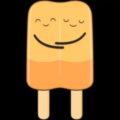 Junior's Design By Humans Popsicle hug By kimvervuurt T-Shirt