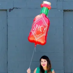 Jollity & Co. - Spicy Bottle Balloon - Pack of 1 Mylar Balloon