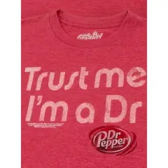 Tee Luv Dr Pepper Trust Me I'm a Dr T-Shirt