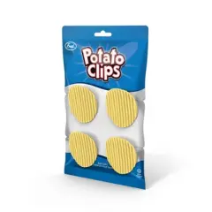 4ct Potato Chip Clips Light Green