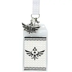 Legend of Zelda Master Sword Breakaway Lanyard with Triforce Charm & ID Holder