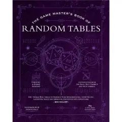 The Game Master's Book of Astonishing Random Tables - by  Ben Egloff (Hardcover)