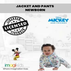 Disney Mickey Mouse Baby Fleece Jacket and Pants Newborn