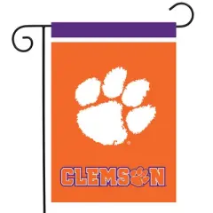 Briarwood Lane Clemson Tigers Garden Flag NCAA Licensed 12.5" x 18"