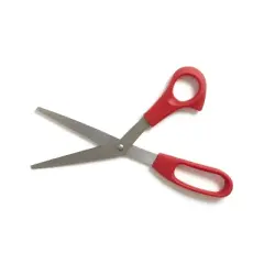 Baseline 8" Stainless Steel Scissors Red 55829