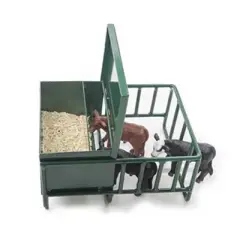 Little Buster Toys 1/16 Metal Green Calf Creep Feeder 500287