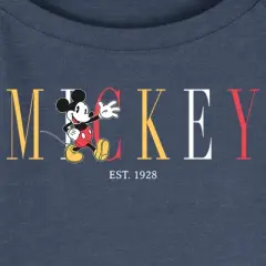 Junior's Mickey & Friends EST. 1928 Logo Sweatshirt