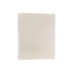 JAM Paper Metallic 110lb Colored Cardstock 8.5 x 11 Opal Ivory Stardream 173SD8511OP285