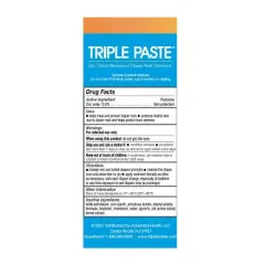 Triple Paste Diaper Rash Ointment - 3oz