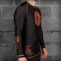 Chaos and Order Base Label V2 Long Sleeve BJJ Rashguard