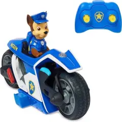 Paw Patrol, Chase RC Movie Motorcycle, Remote Control Car Kids Toys for Ages 3 and up