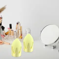Unique Bargains Makeup Sponge Beauty Egg Holder 2 Pcs