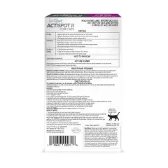 Tevra Pet Actispot II Flea Prevention for Cats - 6 Doses